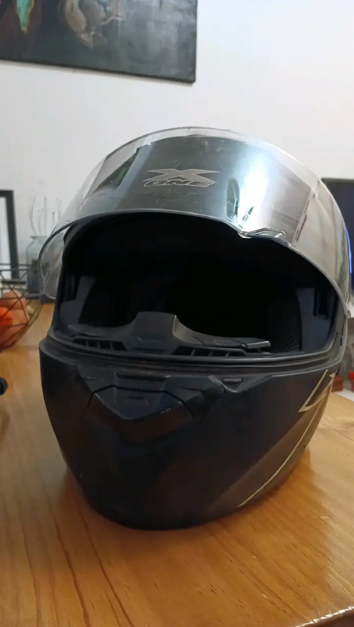Casco de moto integral X-Lite gris - 3