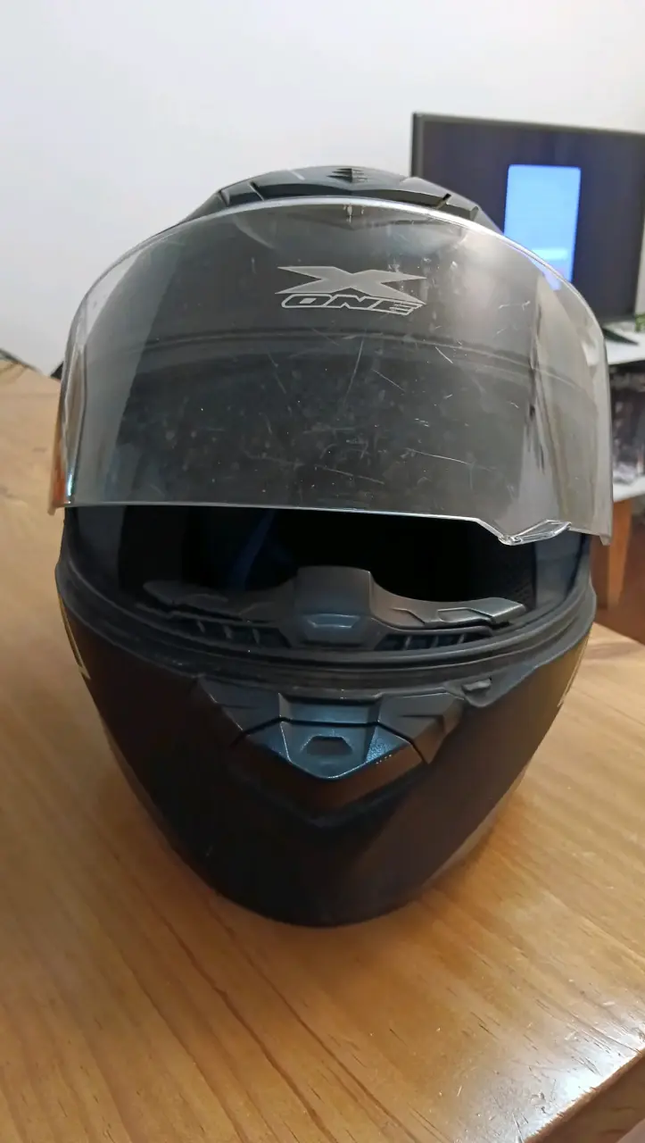 Casco de moto integral X-Lite gris - 4