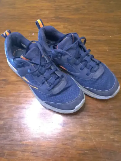 Zapatillas deportivas azules Skechers para hombre - miniatura 1