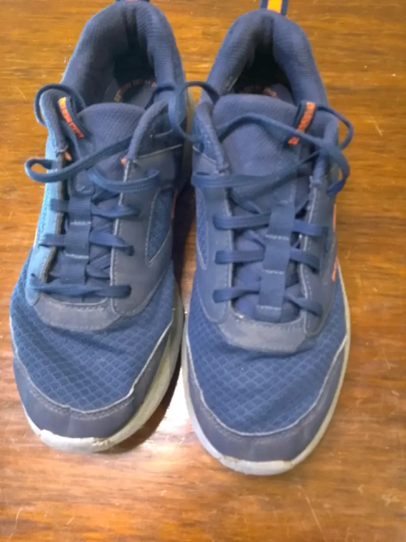 Zapatillas deportivas azules Skechers para hombre - 2