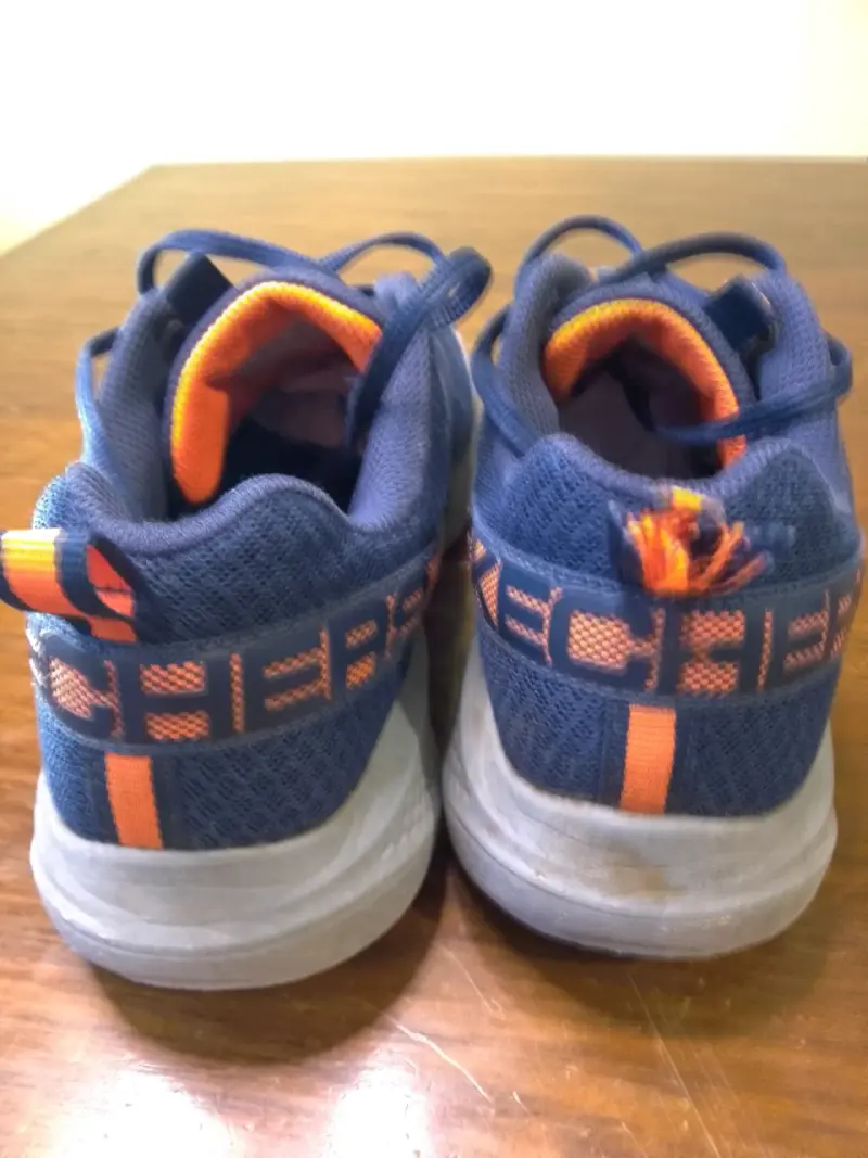Zapatillas deportivas azules Skechers para hombre - 4