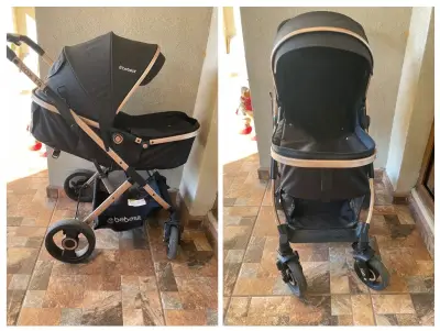 Coche de bebé Bebesit Vóx 3 en 1 negro - miniatura 1