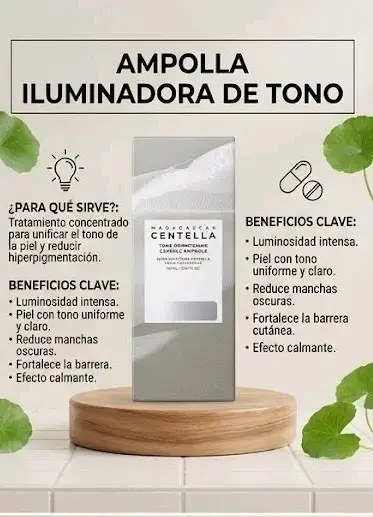 Ampolla Iluminadora de Tono MadeWhite Centella - 2