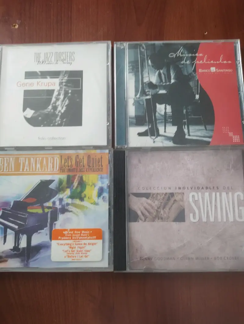 Colección de CDs de Jazz y Swing