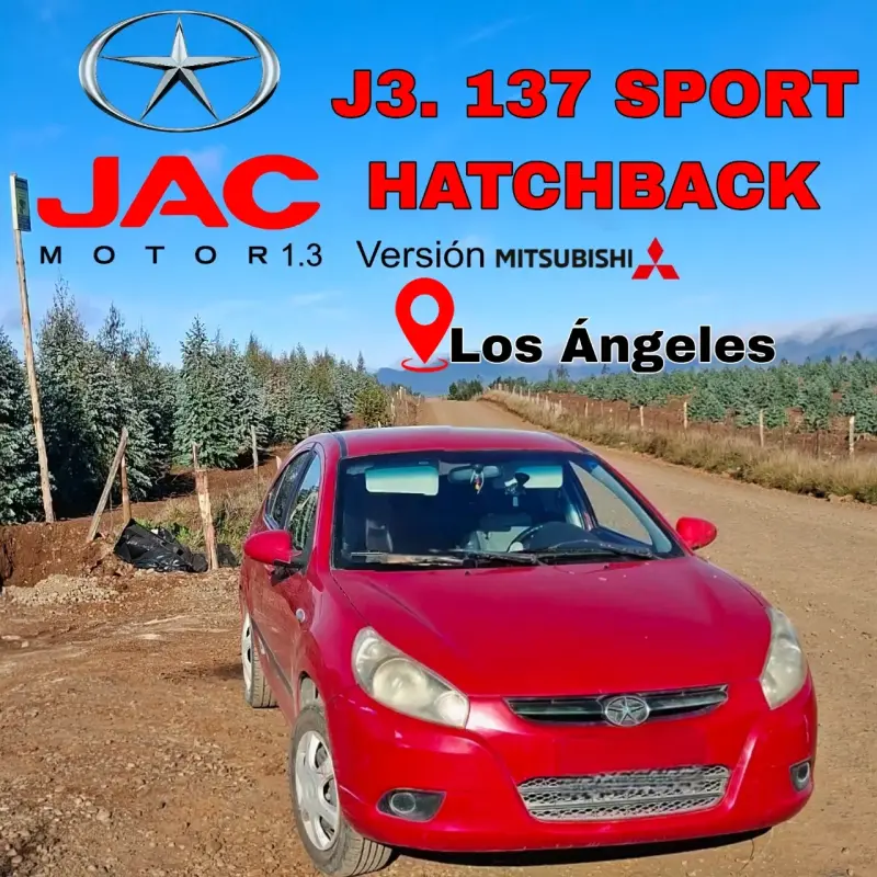 JAC J3. 137 Sport Hatchback Rojo en Buen Estado - 1