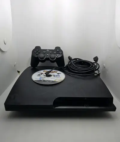 Sony PlayStation 3 Slim 160GB + HEN + 8 Juegos - miniatura 1