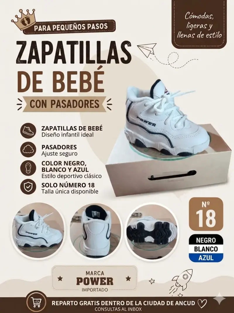 Zapatos nino, niña y bebé (varón) - 2