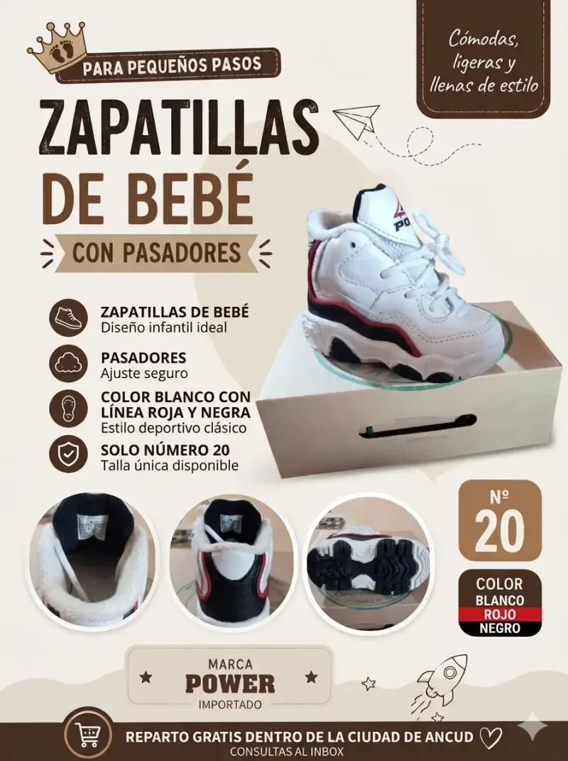 Zapatos nino, niña y bebé (varón) - 3