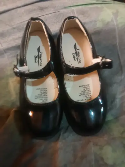Zapatos de charol para niña Thunder Blue - miniatura 1