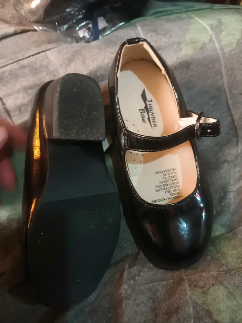 Zapatos de charol para niña Thunder Blue - 2