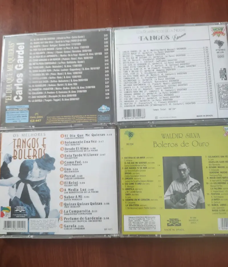 Colección de CDs de Tangos y Boleros - 2