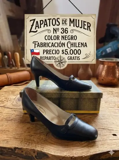 Zapatos de mujer, confección nacional - miniatura 6