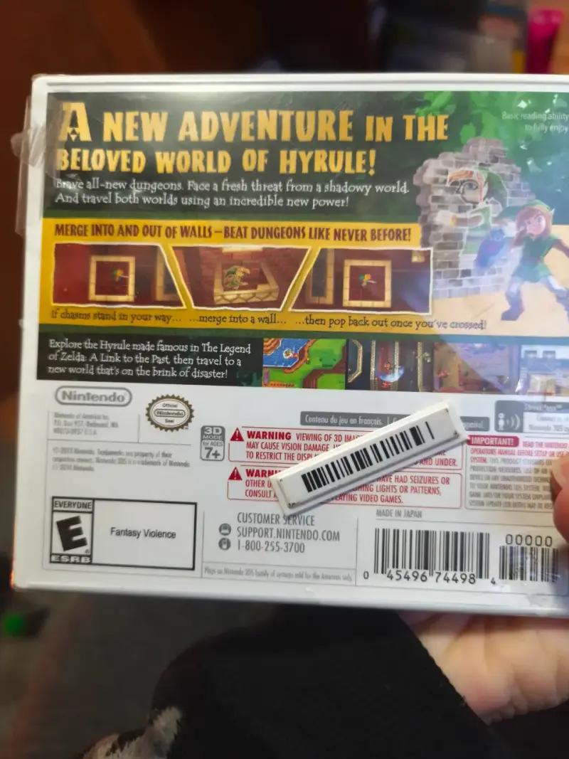 The Legend of Zelda: A Link Between Worlds SELLADO - 2