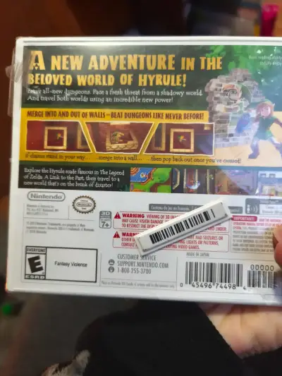 The Legend of Zelda: A Link Between Worlds SELLADO - miniatura 2
