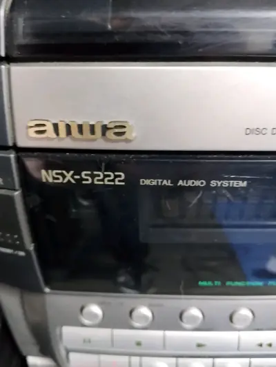 Sistema de audio Aiwa NSX-S222 con parlantes - miniatura 2