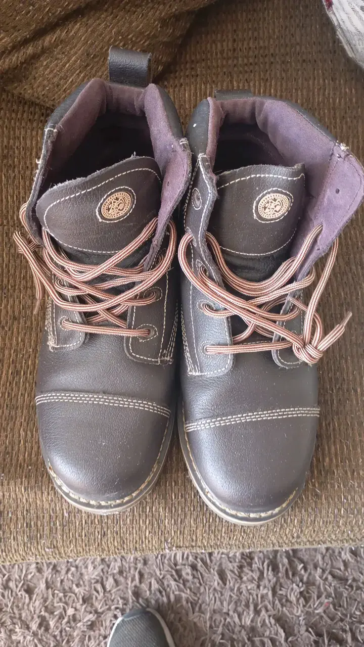 Zapatos de cuero marrón Ferracini para hombre - 5