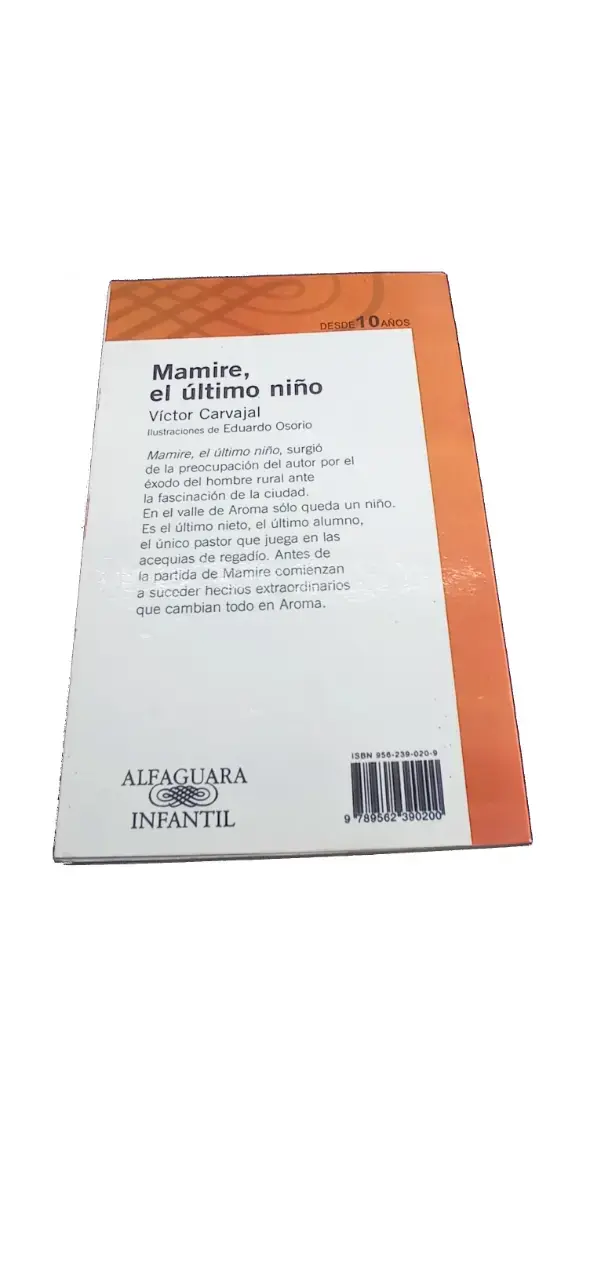Libro Mamire, el último niño de Víctor Carvajal - 3