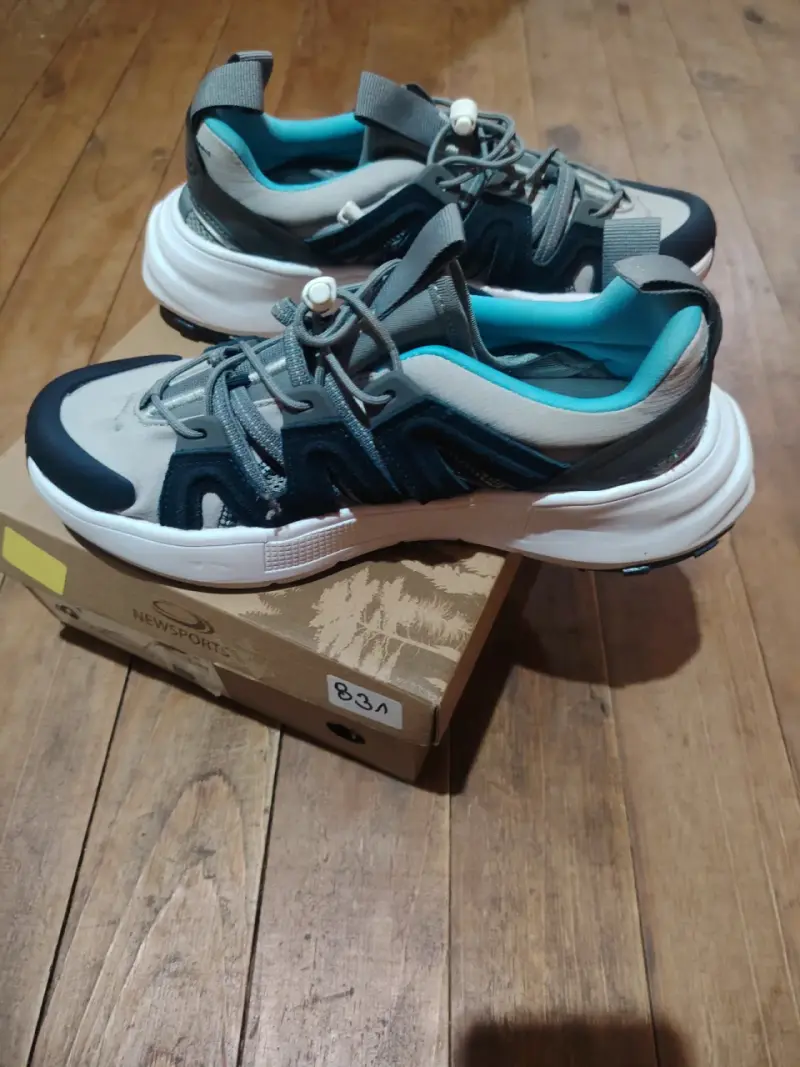 Zapatillas deportivas Lacoste para hombre en azul - 3