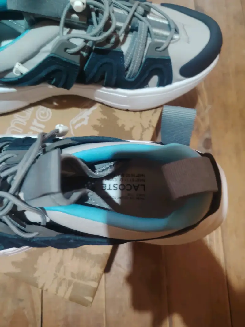 Zapatillas deportivas Lacoste para hombre en azul - 4