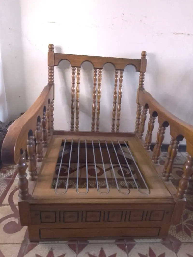 Sillones de madera roble - 2