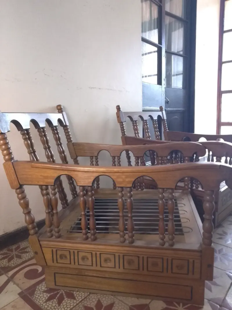 Sillones de madera roble - 4