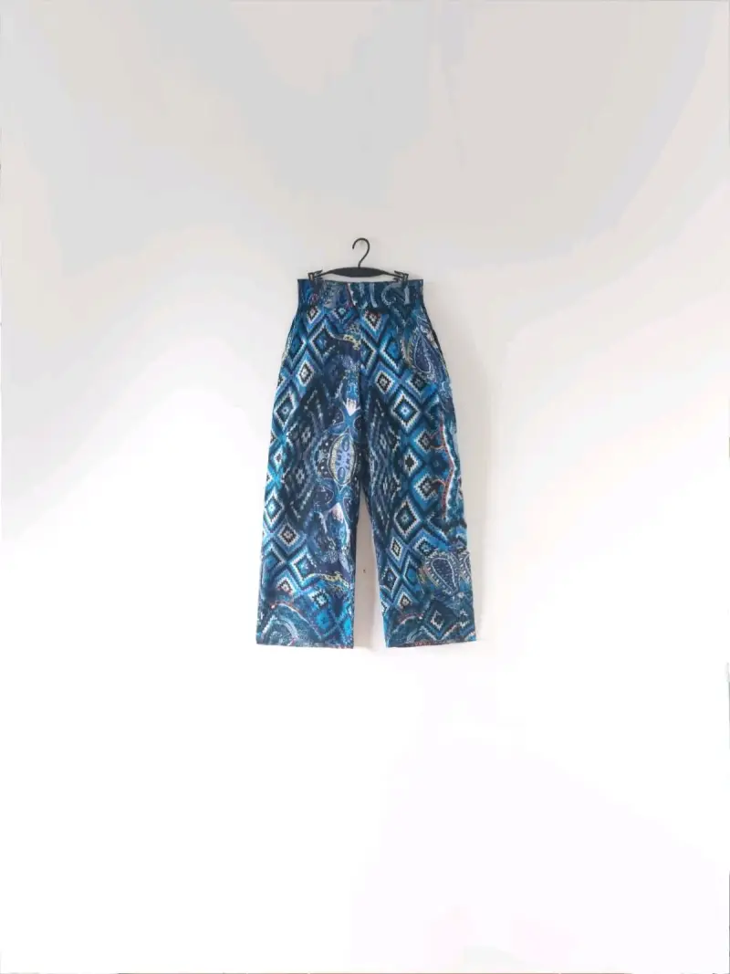 Pantalones anchos bohemios - 2