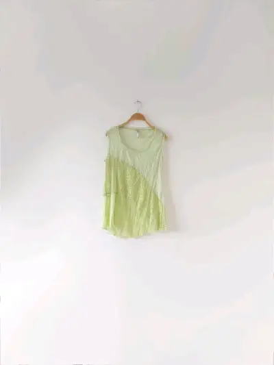 Blusa bohemia traslucido - miniatura 2