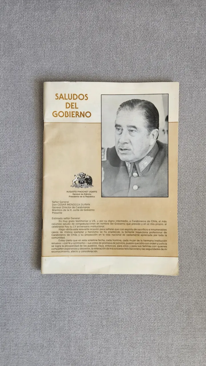Revista de Carabineros, 55° aniversario - 1