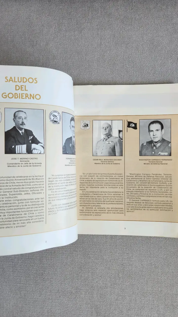 Revista de Carabineros, 55° aniversario - 2