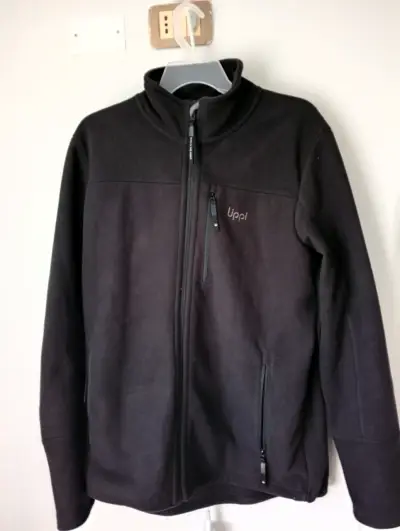 Chaqueta polar negra Lippi con cierre - miniatura 1
