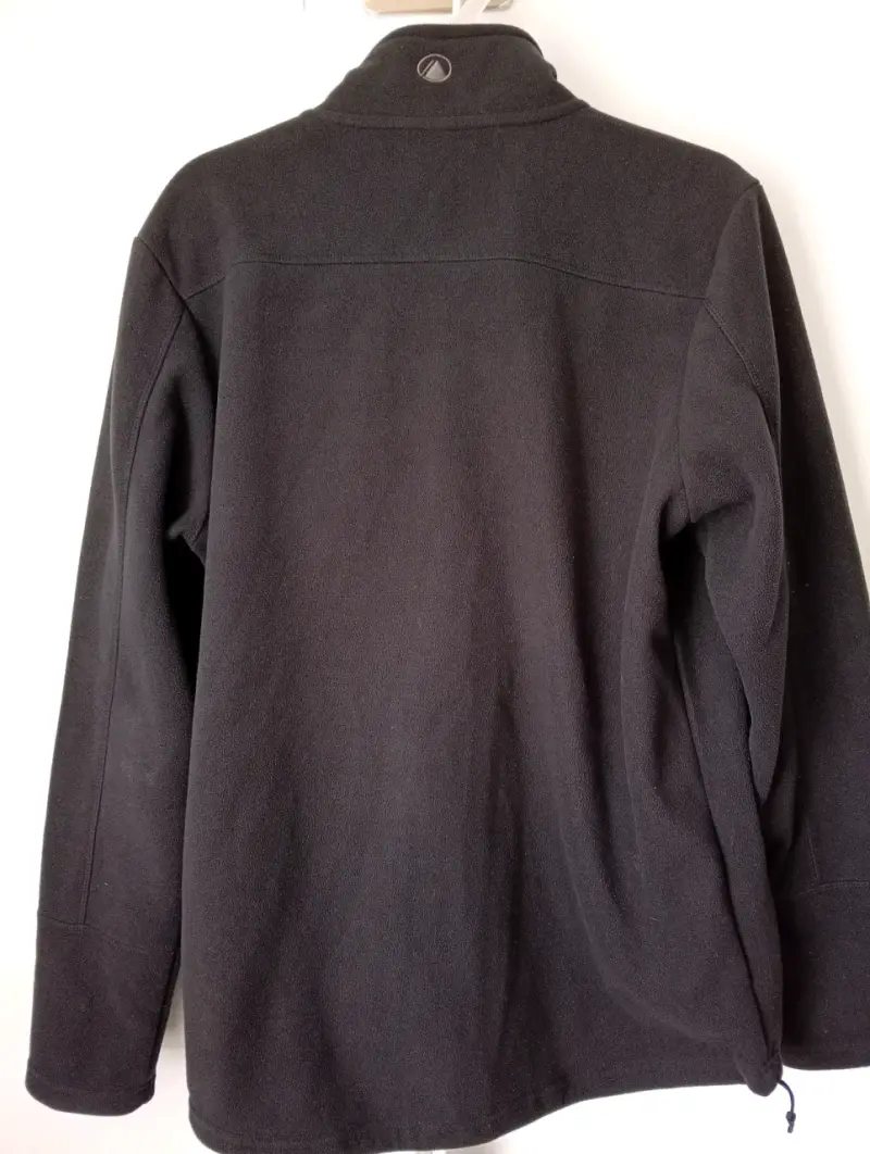 Chaqueta polar negra Lippi con cierre - 2