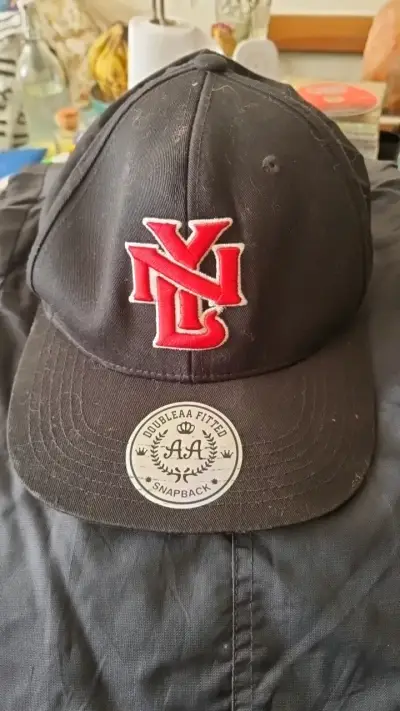 Gorra Snapback Negra Double AA - miniatura 1