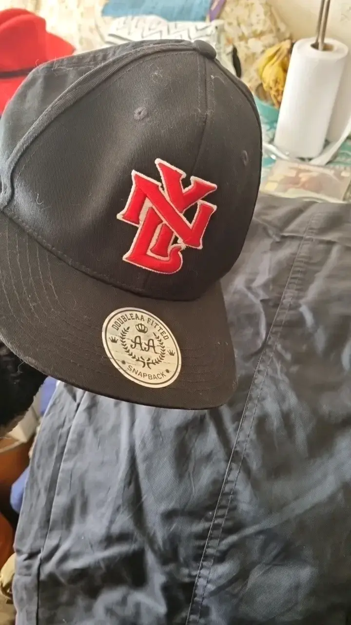 Gorra Snapback Negra Double AA - 5