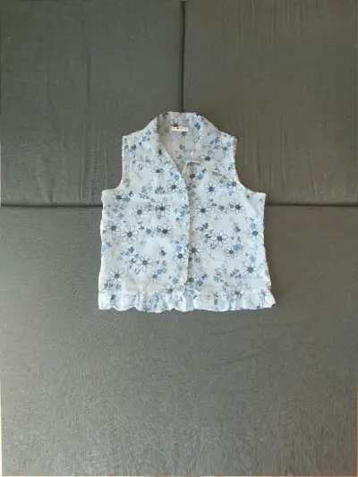 Blusa sin mangas transparente - miniatura 2