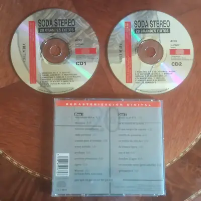 Soda Stereo 20 Grandes Éxitos(Álbum Doble CD1+CD2) - miniatura 1