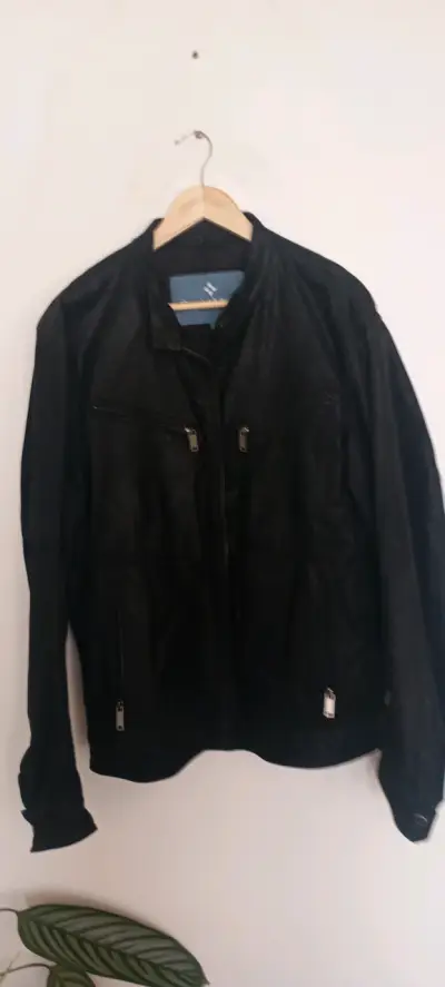 Chaqueta bomber marrón para hombre - miniatura 4