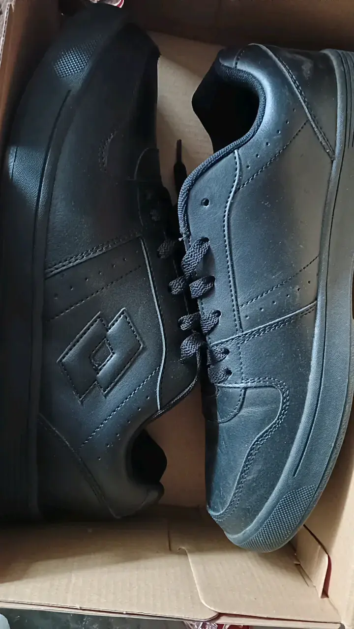 Zapatillas negras Lotto BTS Basket para hombre - 1