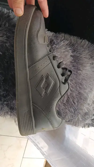 Zapatillas negras Lotto BTS Basket para hombre - miniatura 2