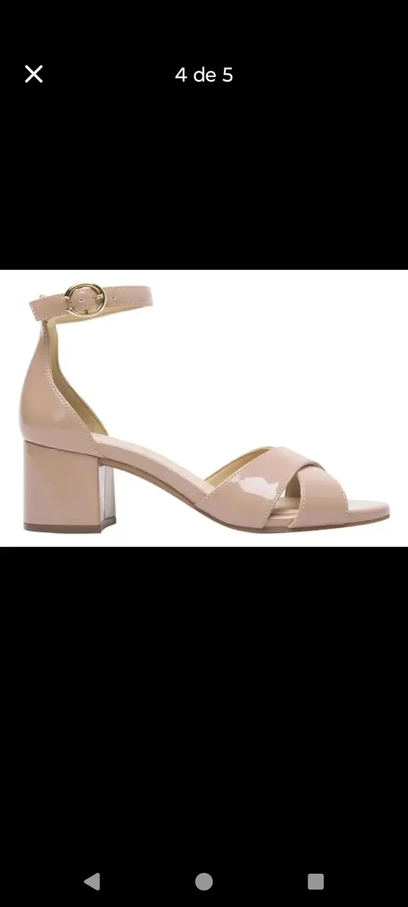Sandalias de tacón nude Flexi elegantes - 1