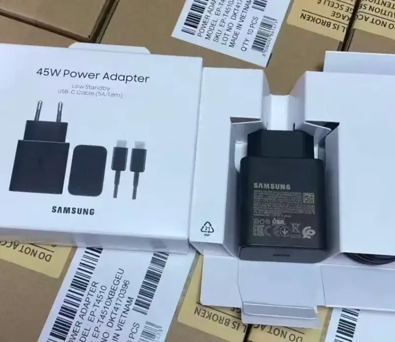 Cargador Samsung 45W con Cable USB-C