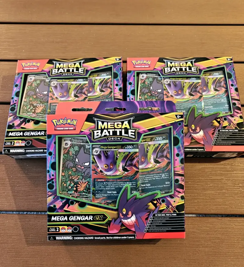 Mega Battle Deck - Mega Gengar EX Pokemon Ingles