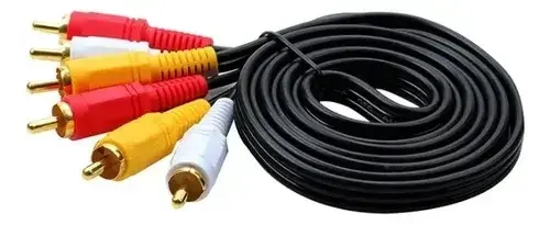 Cable RCA de Audio y Video 3 en 1 - 2