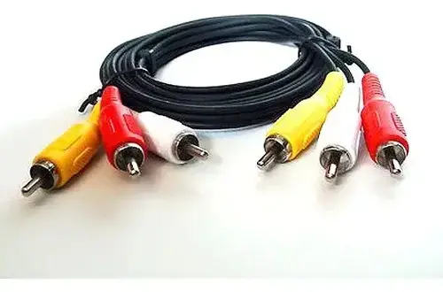 Cable RCA de Audio y Video 3 en 1 - 3