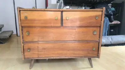 Cómoda de Madera Vintage con Cajones - miniatura 2