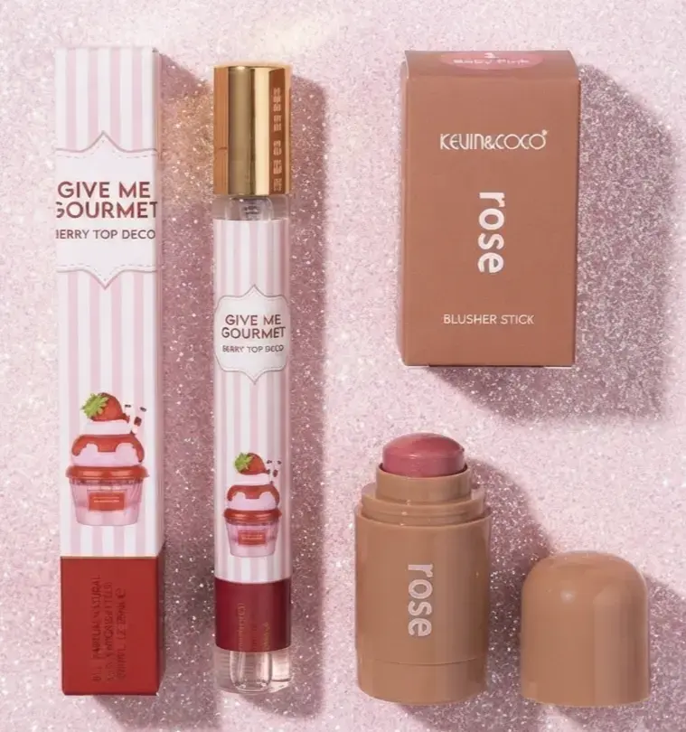 Perfume + polvo matificante o rubor/labial - 2