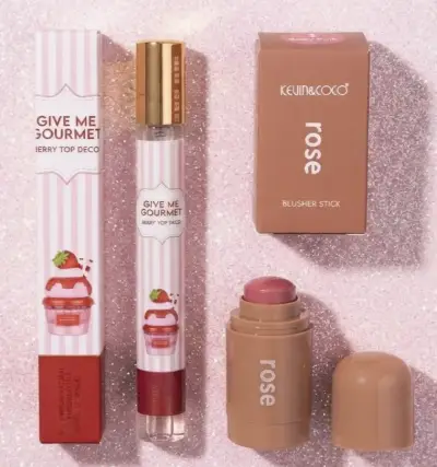 Perfume + polvo matificante o rubor/labial - miniatura 2