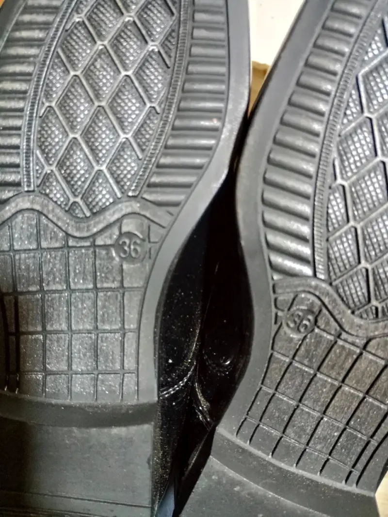 Zapatos de vestir negros para hombre talla 36 - 5