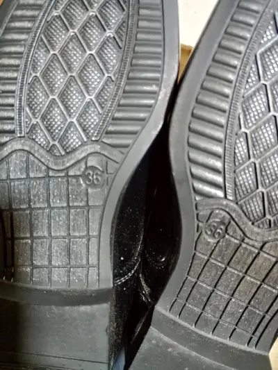 Zapatos de vestir negros para hombre talla 36 - miniatura 5
