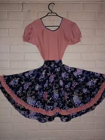 Vestido de huasa china - miniatura 1