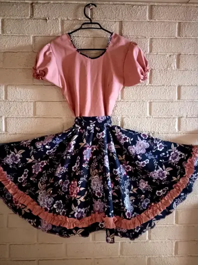 Vestido de huasa china - miniatura 2